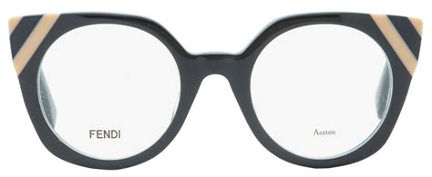 Women's Eyeglasses Ff0246 Kb7 Dark Gray/salmon 48mm In 